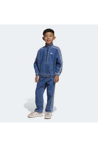 Adidas Çocuk Mavi Jean 2'li Takım Jc7871 Mavi