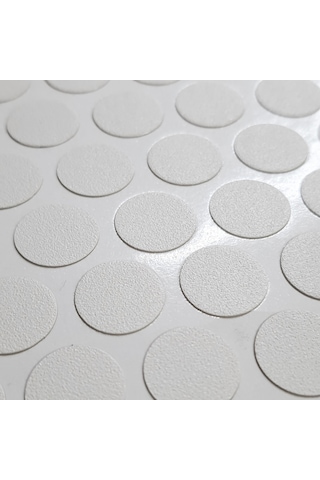 Yapışkanlı Tıpa Mobilya Dolap Vida Gizleme Yapıştırma Kapağı Beyaz-100 Adet