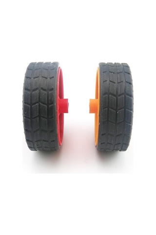 Ece 30Mm Kauçuk Tekerlek Mil Uzaktan Kumanda Modülü Motor Dişli