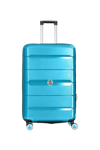 Npo Diamond Pp Polipropilen Büyük Boy Kırılmaz Valiz - Turkuaz