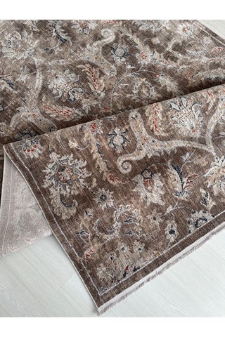 Andromeda Halı Valencia Serisi X0469e Salon Oturma Yatak Odası Halısı Kahve