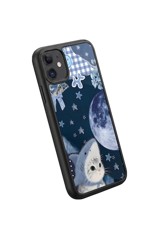 İphone 11 Uyumlu Maviköpekbalığı Desenli Kamera Korumalı Darbelere Dayanıklı Kılıf 1019-maviköpekbalığı-iphone11