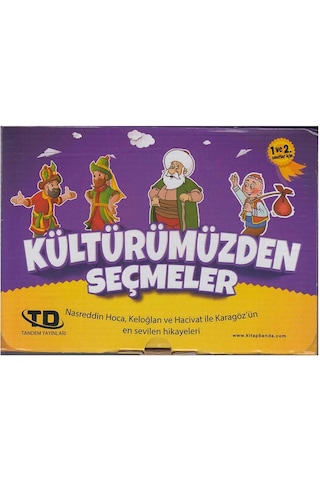 1.ve 2. Sınıflar için Kültürümüzden Seçmeler Hikaye Seti 20 Kitap