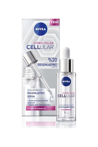 Nivea Expert Filler Cellular Hyaluronik Asit Dolgunlaştırıcı Cilt Serum 30 ML