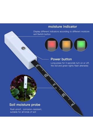 Trendooze Homyl Toprak Nem Sensörü Çiftlik Bonsai Dikim Cihazı