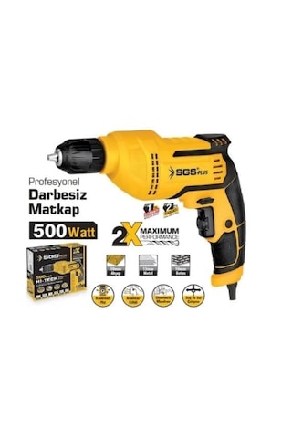 Sgs 5140 Profesyonel Darbesiz Elektrikli Matkap 500 Watt