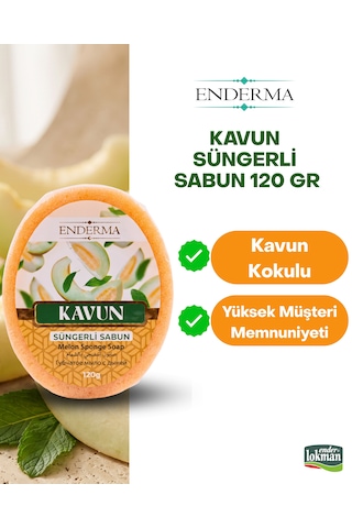 Kavun Süngerli Sabun 120gr Tropikal Meyve