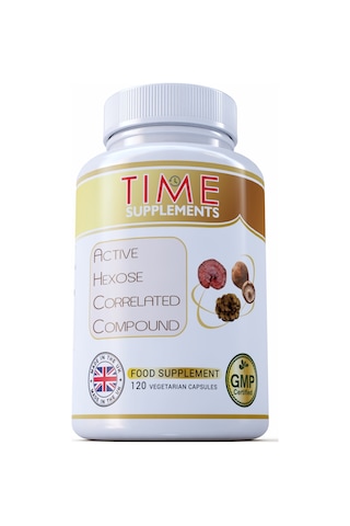 Time Supplements 500 MG Active Hexose Correlated Compound 120 Kapsül