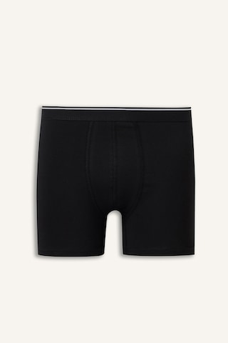 Defacto Regular Fit Ekose Desenli Beli Lastikli 3lü Boxer I2275ax26aubk81 Siyah-bk81
