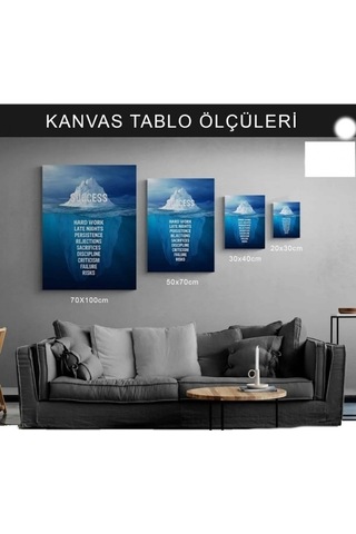 Beyaz Yılan 1 Ev Duvar Salon Güzellik Salonu Ofis Dükkan Dekarasyon Kanvas Tablo