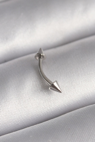 Gümüş Renk Çivi Model Piercing - Ebj241123w29515 Diğer