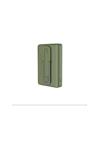 Bix 10000mah Bxpb105-gre 22.5w-15w Type-c Micro Usb Kablosuz Led Göstergeli Yeşil Powerbank Siyah
