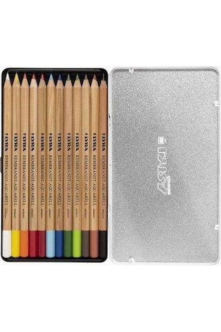 Lyra Rembrant Aquarel Boya Kalem Metal 12 Renk