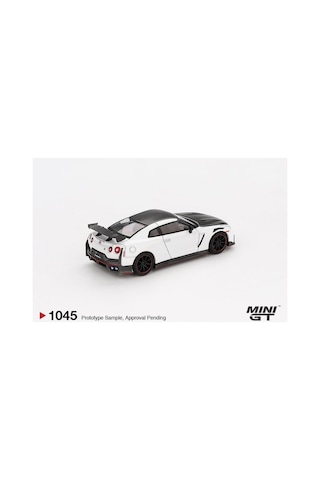 Mini Gt 1:64 Ölçekli Nissan Gt-r Nismo 2024 Brilliant White Pearl Beyaz