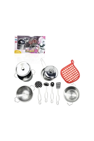 Atf-3815-6-1a Çelik Tencere Tava Set 11 Parça