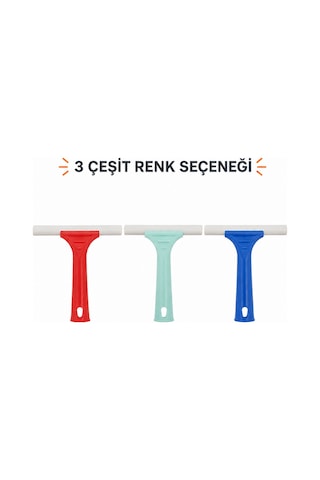 Çekpas, Camsil, Çekçek, Tezgah Üstü Çekpası, Banyo Cam Silme, Yumuşak Silikonlu Camsil 24cm 1 Adet