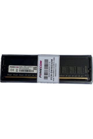 Primecom PCR-D416G32M 16 GB 3200 MHz DDR4 CL22 288P Long DIMM PC Ram