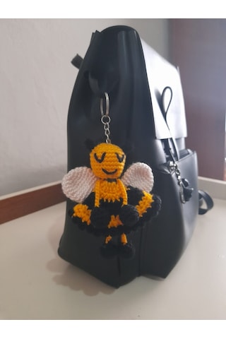 Bdp Home Arı Amigurumi Anahtarlık