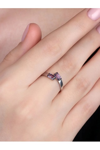 Uvelirnye Tradicii Amethystli 925 Ayar Gümüş Yüzük 114459570 Diğer