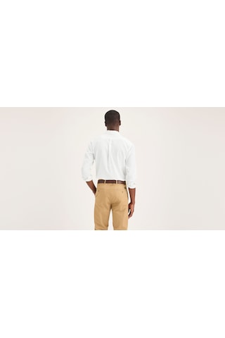 Dockers Slım Orıgınal Shırt Undyed Lınen Erkek Beyaz Gömlek - A1114