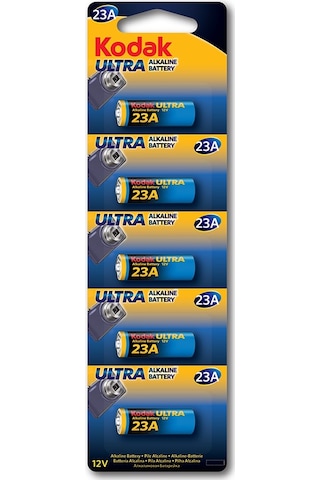 Kodak Ultra 23A 12V Alkalin Pil 5'li