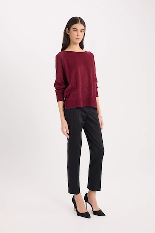 DeFacto Sigaret Saten Kumaş Pantolon Normal Bel Basic Düz Beli Lastikli Düz Paça J8743AZ25SMBK81