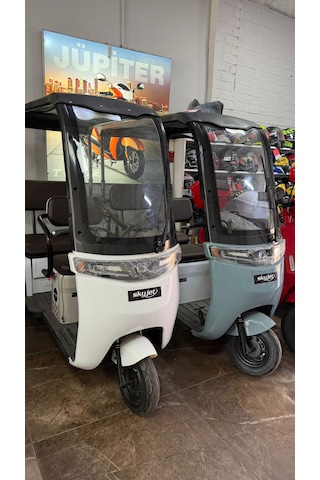 Skyjet Optımus Ultra Elektrikli Moped Beyaz