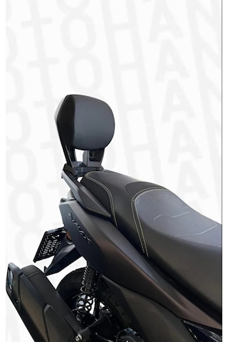 2025 Nmax Sissy Bar Sırt Dayama 2025-26 Uygun Yamaha Moto Eay Siyah