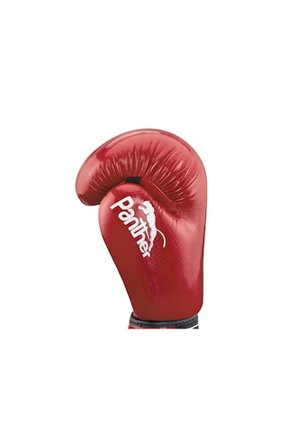 Green Hill Kırmızı Boks Eldiveni Panter Daire Desenli