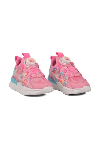 United Colors Of Benetton Pembe Misina Bağcıklı Kız Çocuk Spor Ayakkabı Bnı-10256 P
