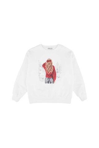 Bestkids Kız Çocuk Sweatshirt 6-14 Yaş 14278 001