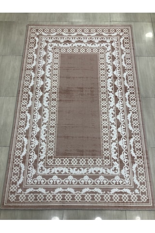 Dinarsu Halı Divina 150X233 Dı-007 Pudra Pembe Beyaz 4 M2 Halı !