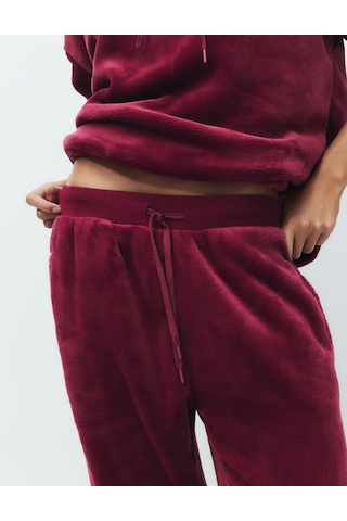 Marks & Spencer Jogger Pijama Altı T37001807P Bordo