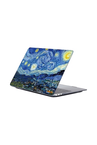 MacBook Pro 13" A1706/ A1708/ A1989/ A2159 Koruyucu Laptop Kılıfı Yıldız Gecesi