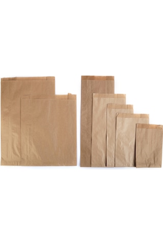 Anadolu Kağıtçılık Çizgili Şamua Kraft Kese Kağıdı 40G 10Kg 15Cm X 41 Cm