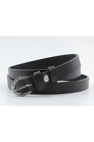 %100 Deri Bayan Kemer 2 Cm Kavisli Toka Çok Renkli