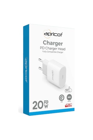 20w Pd Type-c Hızlı Şarj Adaptörü Beyaz