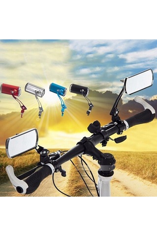 Dinosaurs Gümüş 1 Çift Alüminyum Bisiklet Aynası, Evrensel Gidon Ayarlanabilir Dikiz Bisiklet Aynası, Güvenlik Aynası, Yol, Kir, Elektrikli Bisiklet, Bisiklet Aksesuarları Altın