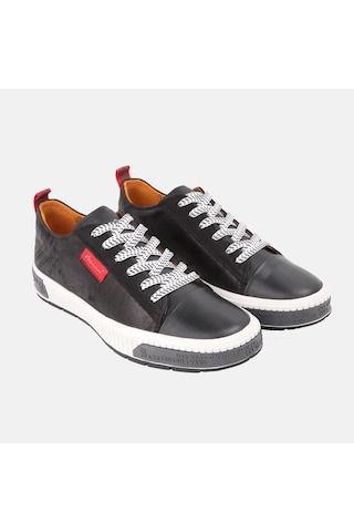 Beverly Hills Polo Club Marcomen 15076 Kalın Taban Deri Erkek Sneakers Ayakkabı Haki
