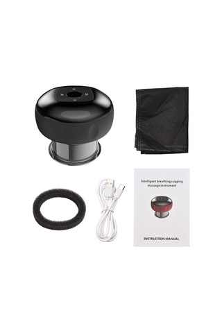 Maiyame Usb Şarjlı 6 Seviye Isıtmalı Elektrikli Vakum Kan Grubu Cihazı - Akıllı Pijama Masajı, Vücut Şekillendirme Ve Fizyoterapi Aleti 3 Renk Seçenekli Çok Renkli