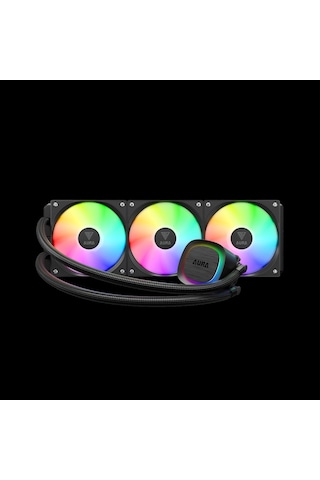 Gamdıas Aura Gl360 V2, 360mm, Rgb, 3 Fanlı, Cpu Sıvı Soğutma