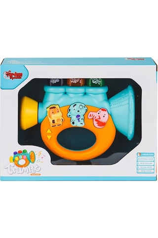 Jlg-855-37a Işıklı Ve Müzikli Trompet Bebek Pianosu -vardem Oyuncak