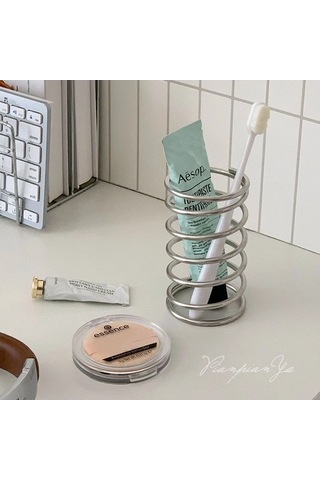 Maoyaya Paslanmaz Çelik Diş Fırçası Tutucu Güzel Tasarım Metal Banyo Aksesuarları Çok Renkli Çok Renkli