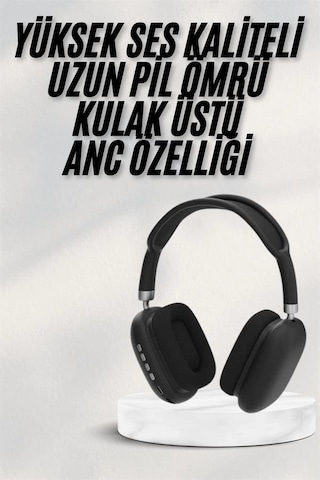 Ceylan Adam Yeni Nesil Bluetooth Kulaklık Kulak Üstü Anc Özelliği Yüksek Ses Kaliteli