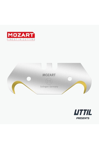 Mozart Blades 90110.065 51 Mm Tin Kaplama Kanca Bıçak 10'lu Yedek