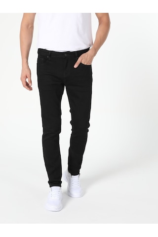 Colin's 044 Karl Düşük Bel Düz Paça Straight Fit Siyah Erkek Jean Pantolon CL1031096_q1.v1_DN06270