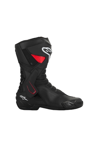 Alpinestars Smx-6 V3 Ds Wp Korumalı Motosiklet Botu Siyah Kırmızı