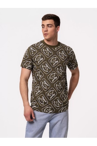 Paul Shark Baskılı Tişört 235257339 Khakı