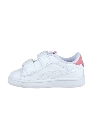 Puma Smash 3.0 Badges Bebek Beyaz Spor Ayakkabı 397287-01 Beyaz