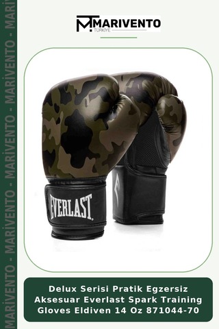Delux Serisi Pratik Egzersiz Aksesuar Everlast Spark Training Gloves Eldiven 14 Oz 871044-70 Çok Renkli